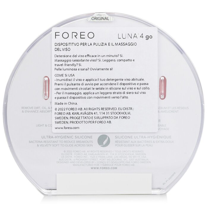 FOREO Luna 4 Go Facial Cleansing & Massaging Device 1pcsProduct Thumbnail