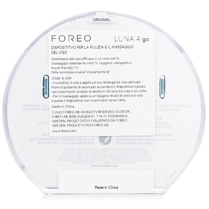 FOREO Luna 4 Go Facial Cleansing & Massaging Device 1pcsProduct Thumbnail