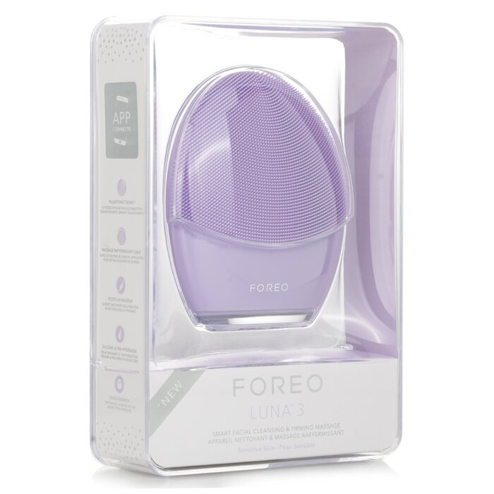 FOREO Luna 3 Smart Facial Cleansing & Firming Massager (Sensitive Skin) 1pcsProduct Thumbnail