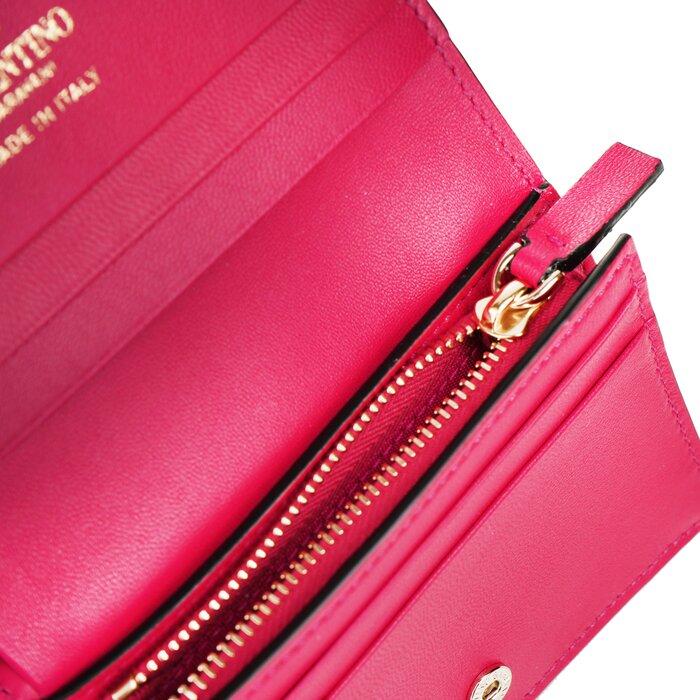 Valentino Garavani Valentino Flap French Wallet -Fushcia FushciaProduct Thumbnail