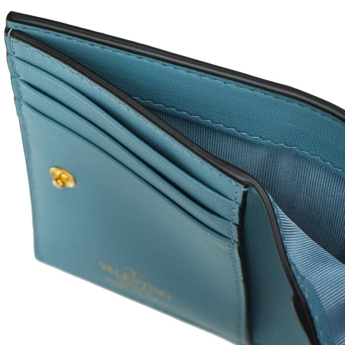 Valentino Garavani Valentino French Wallet Blue BlueProduct Thumbnail