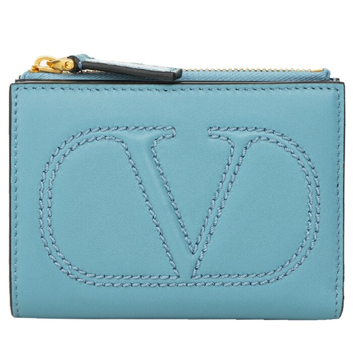 Valentino Garavani Valentino French Wallet Blue BlueProduct Thumbnail