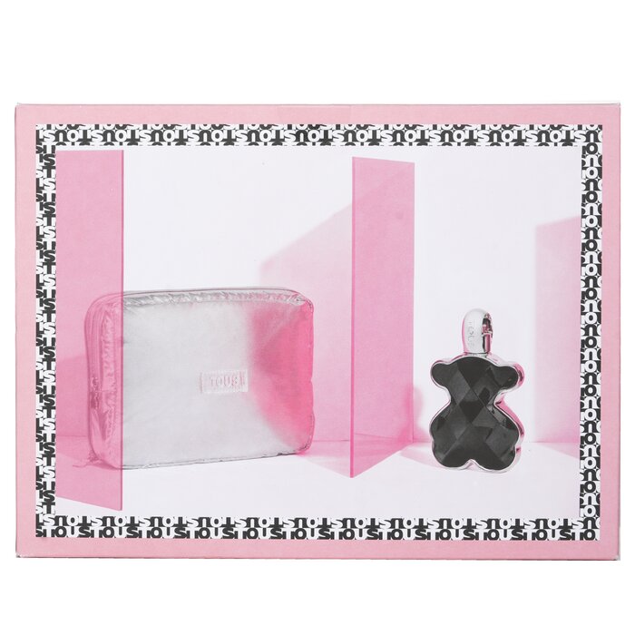 Tous Love Me The Onyx Parfum Coffert : Eau De Perfum 90ml + Bag 2pcsProduct Thumbnail