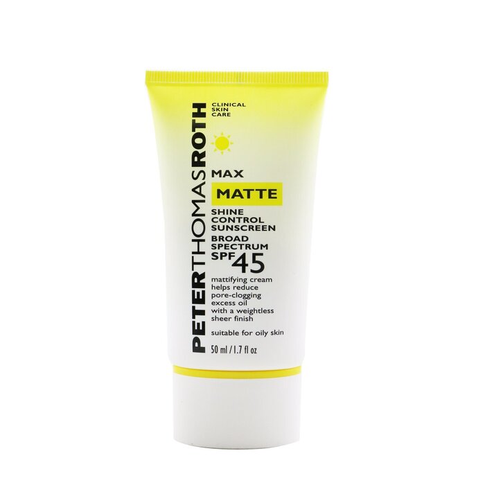 彼得罗夫 Peter Thomas Roth Max Matte Shine Control Sunscreen Broad Spectrum SPF 45 (Exp. Date: 09/2023) 50ml/1.7ozProduct Thumbnail