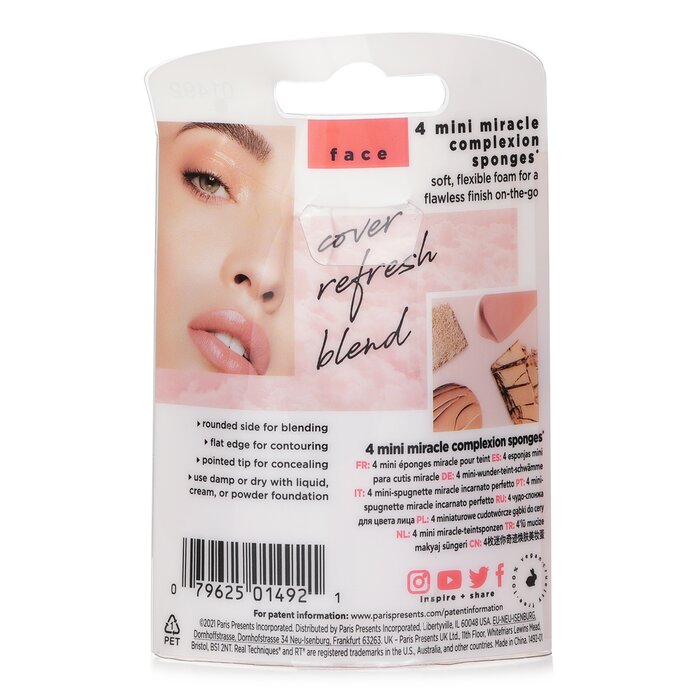 Real Techniques 4 Miracle Mini Complexion Sponges setProduct Thumbnail