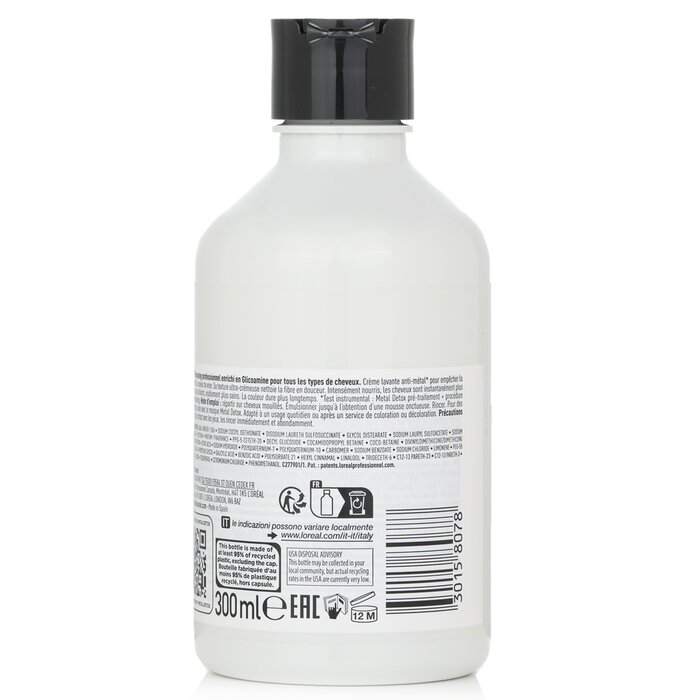 L'Oreal Serie Expert- Metal Detox Anti-Metal Cleansing Cream Shampoo 300ml/10ozProduct Thumbnail