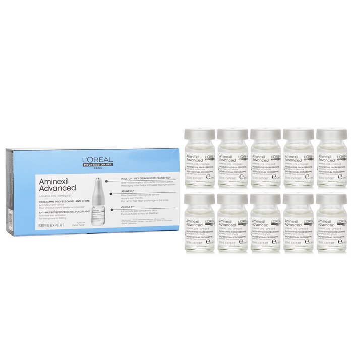 L'Oreal Serie Expert- Aminexil Advanced Anti-Hair Loss Professional Programme 10x6mlProduct Thumbnail