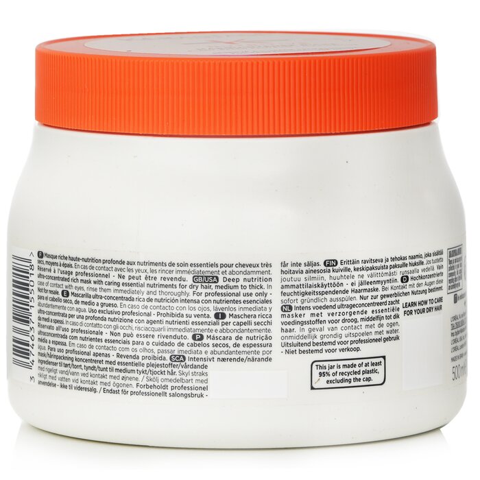 Kerastase Nutritive Masquintense Riche Deep Nutrition Ultra Concentrated Rich Mask With Essential Nutriments 500ml/16.9ozProduct Thumbnail