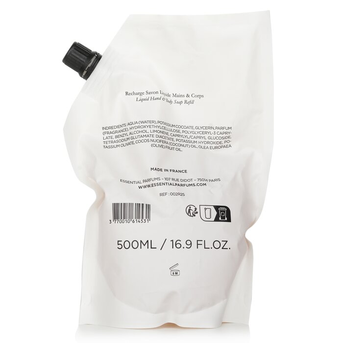 Essential Parfums Orange x Santal by Natalie Gracia Cetto Liquid Hand & Body Soap Refill 500ml/16.9ozProduct Thumbnail