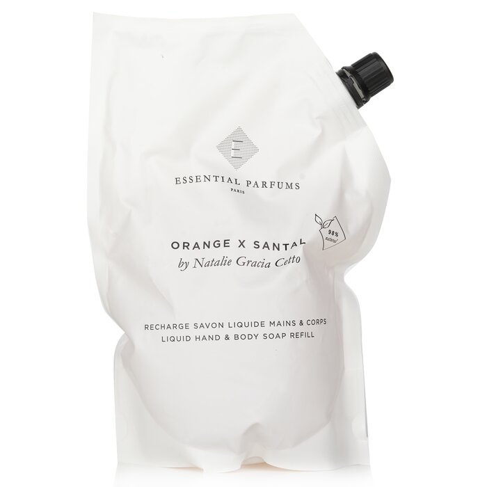 Essential Parfums Orange x Santal by Natalie Gracia Cetto Liquid Hand & Body Soap Refill 500ml/16.9ozProduct Thumbnail