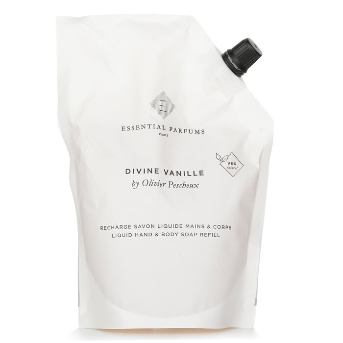 Essential Parfums Divine Vanille by Olivier Pescheux Liquid Hand & Body Soap Refill 500ml/16.9ozProduct Thumbnail