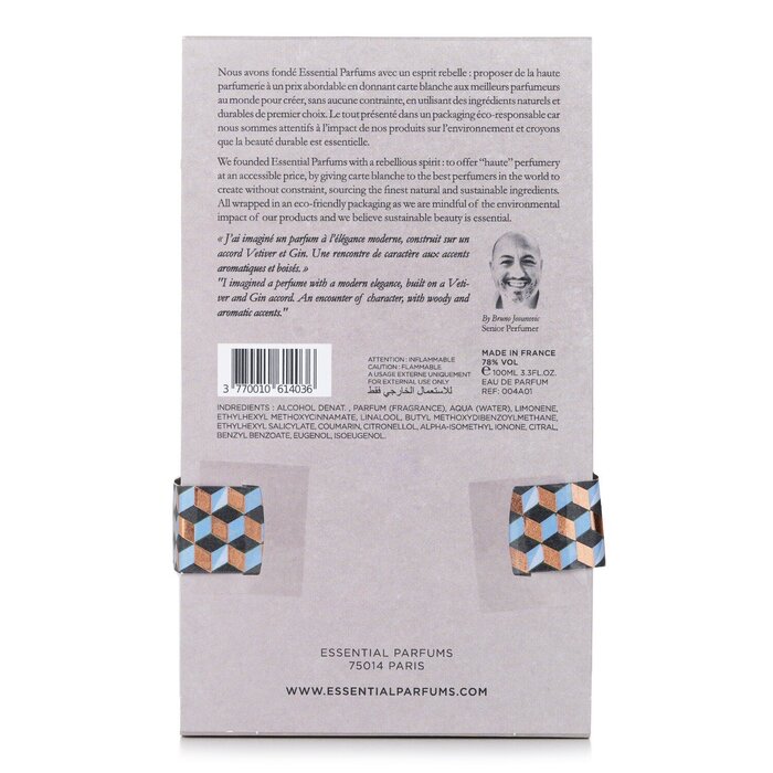 Essential Parfums Mon Vetiver By Bruno Jovanovic Eau De Parfum Spray 100ml/3.3ozProduct Thumbnail