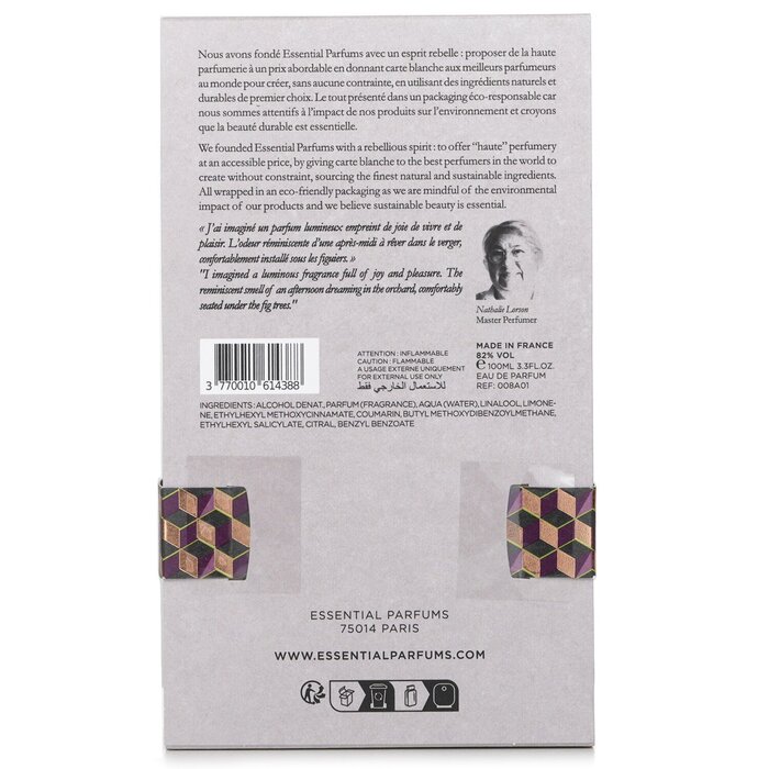 Essential Parfums Fig Infusion by Nathalie Lorson Eau De Parfum Spray 100ml/3.3ozProduct Thumbnail