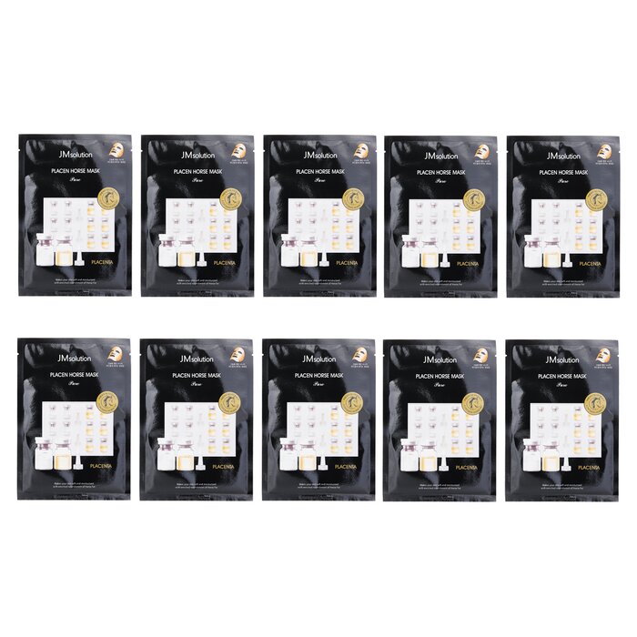 JM Solution Placen Horse Mask Pure 30ml x10pcsProduct Thumbnail