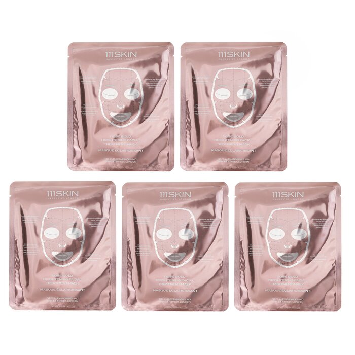 111skin Rose Gold Mascarilla Tratamiento Facial Iluminante 5x30mlProduct Thumbnail