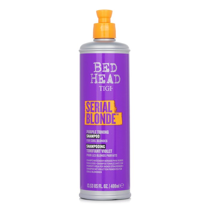 Tigi Bed Head Serial Blonde Purple Toning Shampoo (For Cool Blondes) 400ml/13.53ozProduct Thumbnail