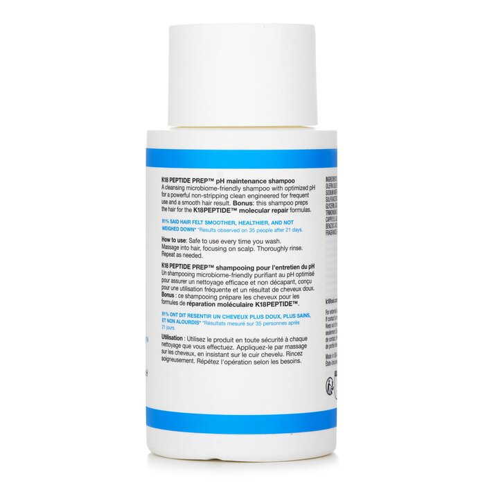 K18 Peptide Prep pH Maintenance Shampoo 250ml/8.5ozProduct Thumbnail