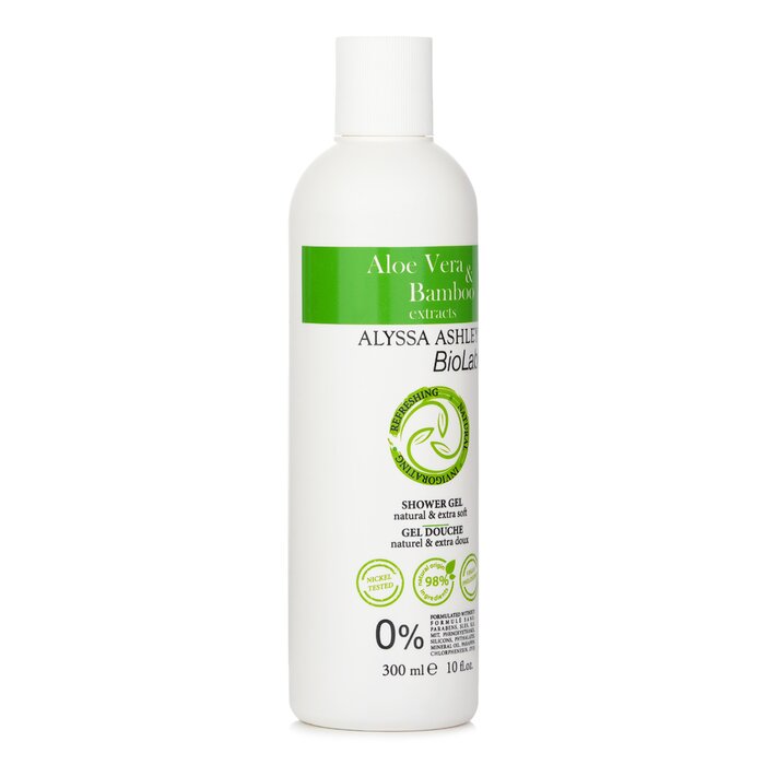 Alyssa Ashley Biolab Aloe Vera & Bamboo Shower Gel 300ml/10ozProduct Thumbnail