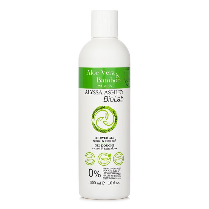 Alyssa Ashley Biolab Aloe Vera & Bamboo Shower Gel 300ml/10ozProduct Thumbnail