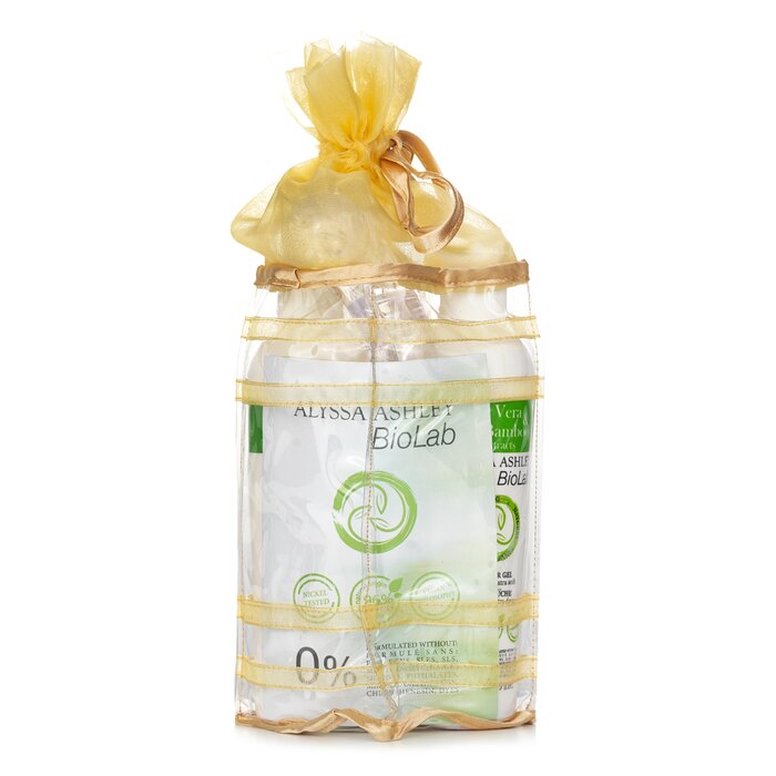 Alyssa Ashley Biolab Aloe Vera & Bamboo Body Lotion + Shower Gel +Massager 3pcsProduct Thumbnail