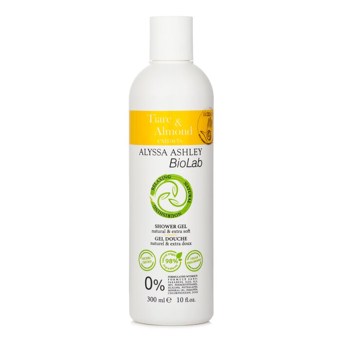 Alyssa Ashley Biolab Tiarè & Almond Shower Gel 300ml/10ozProduct Thumbnail