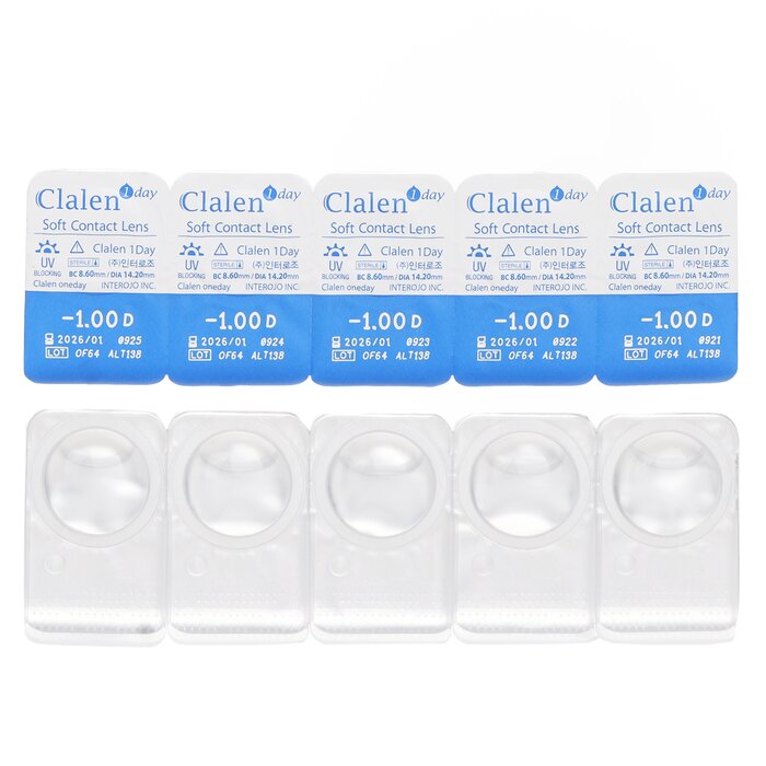 Clalen 1Day Soft Contact Lens 5pcs x1stripProduct Thumbnail
