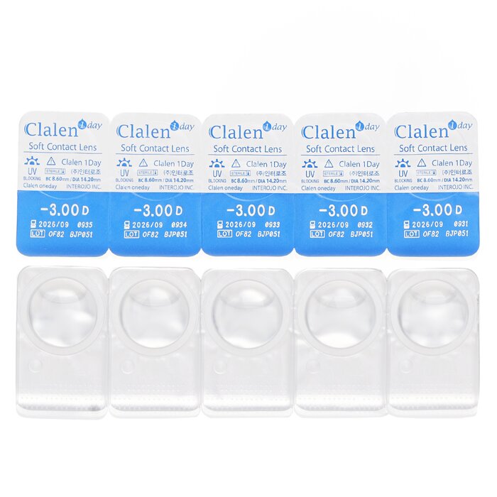 Clalen 1Day Soft Contact Lens 5pcs x 1 stripProduct Thumbnail