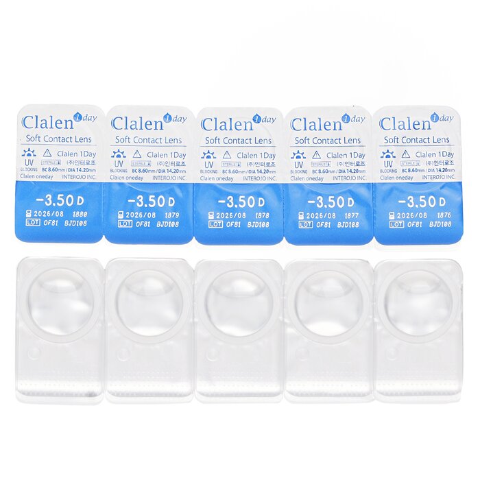 Clalen 1Day Soft Contact Lens 5pcs x 1 stripProduct Thumbnail