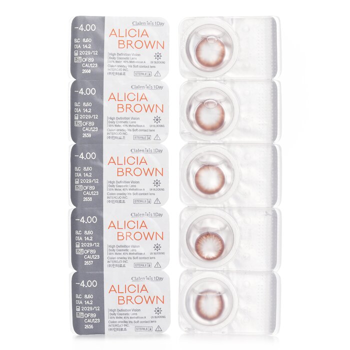 Clalen Iris 1Day Alicia Brown 5pcs x 1 stripProduct Thumbnail