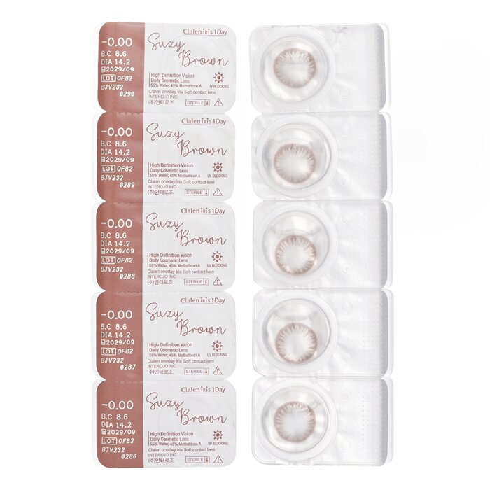 Clalen Iris 1Day Suzy Brown 5pcs x 1 stripProduct Thumbnail