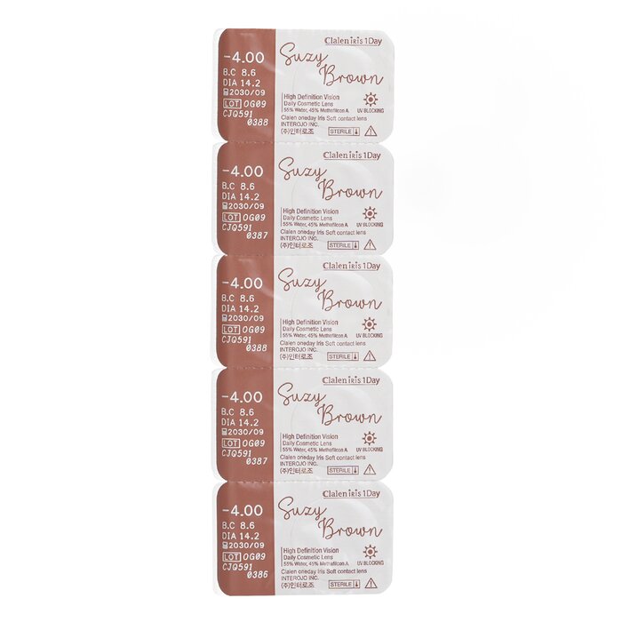 Clalen Iris 1Day Suzy Brown 5pcs x 1 stripProduct Thumbnail