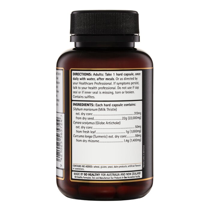 Go Healthy [Authorized Sales Agent] GO Healthy GO Liver Detox 1-A-Day - 60 VegeCapsules 60pcs/boxProduct Thumbnail
