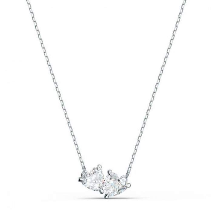 스와로브스키 Swarovski 어트랙트 소울 목걸이 5517117 - 하트, 화이트, 로듐 도금 WhiteProduct Thumbnail