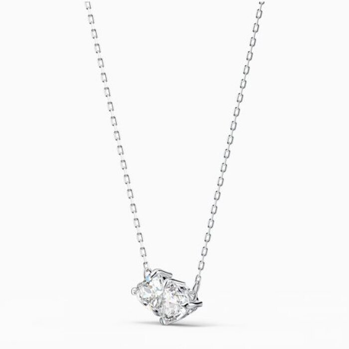 스와로브스키 Swarovski 어트랙트 소울 목걸이 5517117 - 하트, 화이트, 로듐 도금 WhiteProduct Thumbnail