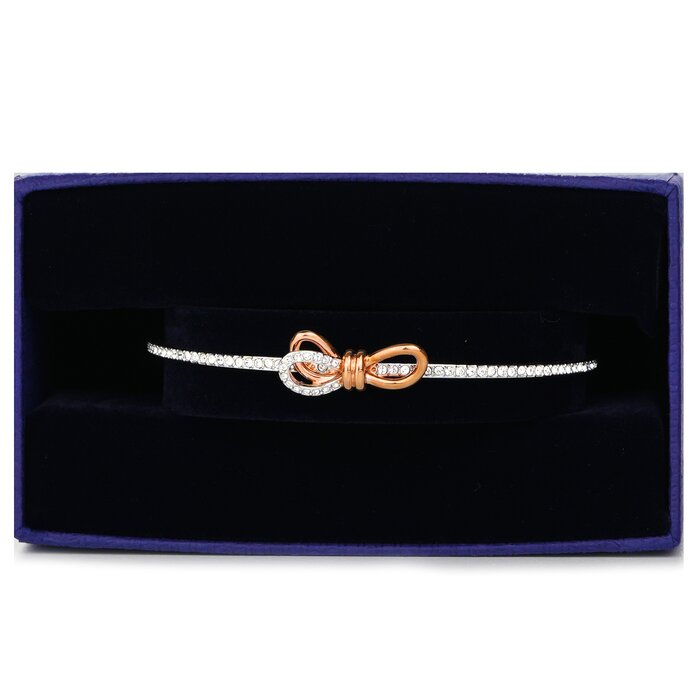 Swarovski Lifelong Bow bangle Bow 5447079 - White, Mixed metal finish WhiteProduct Thumbnail