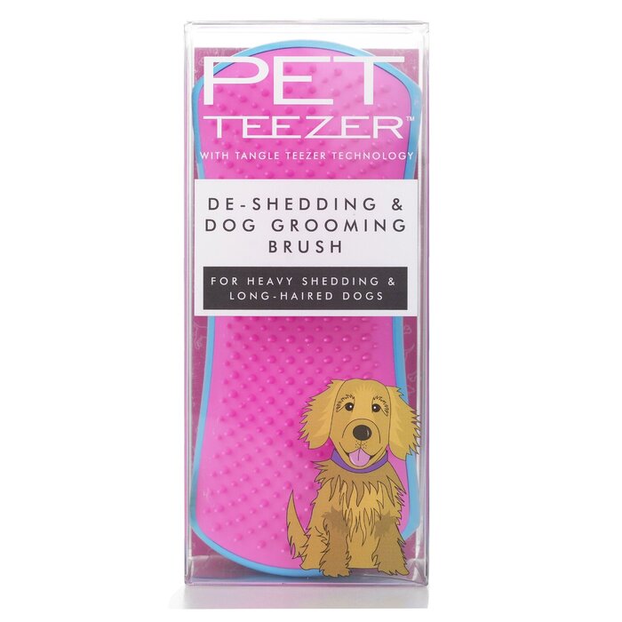 Tangle Teezer Pet Teezer De-Shedding & Dog Grooming Brush (For Heavy Shedding & Long Haired Dogs) 1pcsProduct Thumbnail