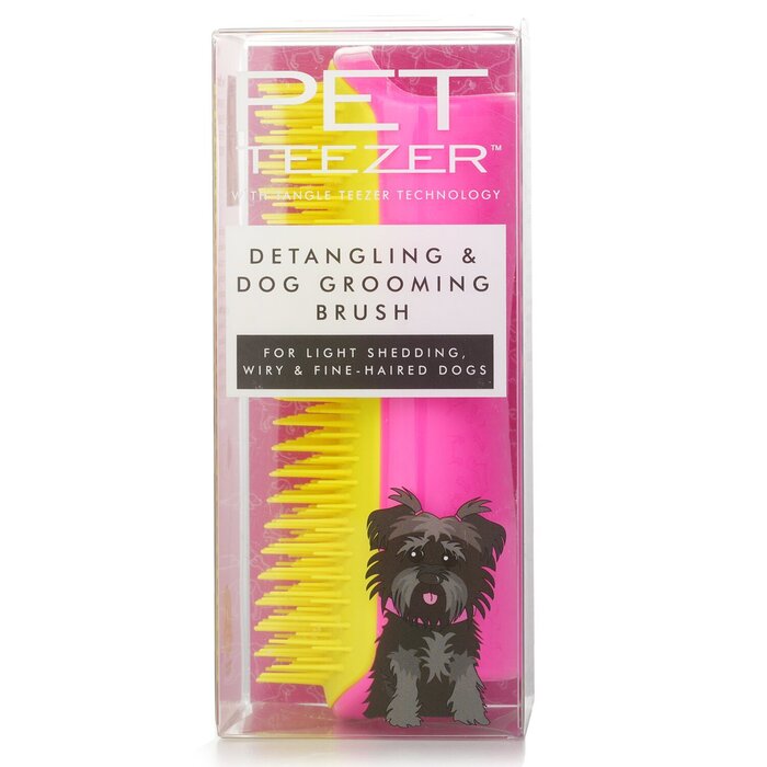 Tangle Teezer Detangling & Dog Grooming Brush (For Light Shedding, Wiry & Fine Haired Dogs) 1pcsProduct Thumbnail