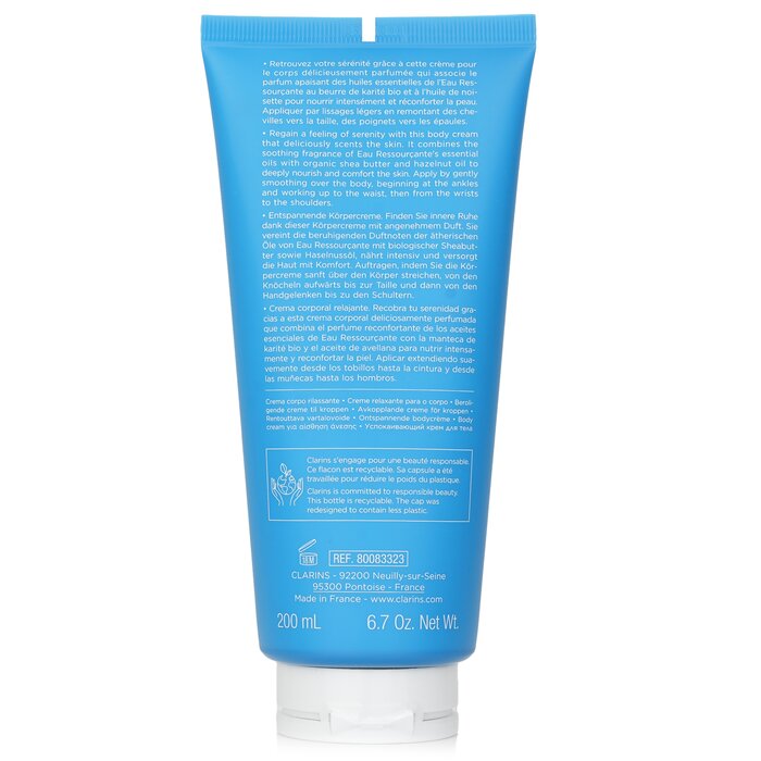 Clarins Eau Ressourcante Comforting Silky Body Cream 200ml/6.7ozProduct Thumbnail