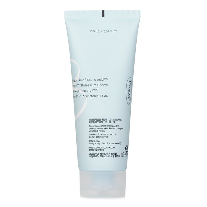 COSRX Hydrium Triple Hyaluronic Moisturizing Cleanser 150ml/5.07ozProduct Thumbnail