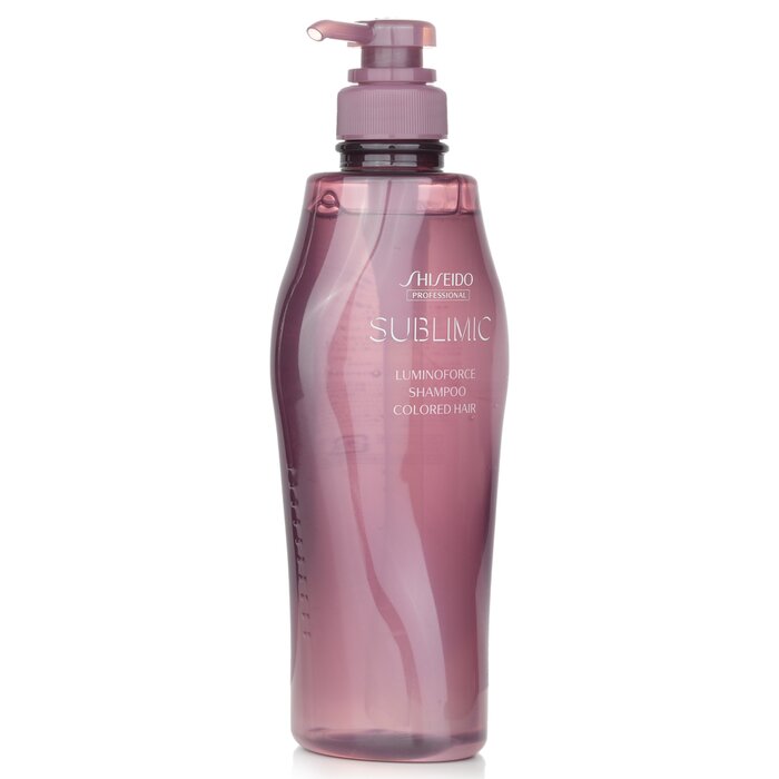 Shiseido Sublimic Luminoforce Shampoo (Colored Hair) 500mlProduct Thumbnail