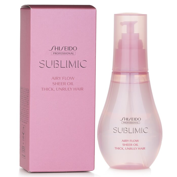 Shiseido Sublimic Airy Flow Sheer Oil (Thick, Unruly Hair) 100mlProduct Thumbnail
