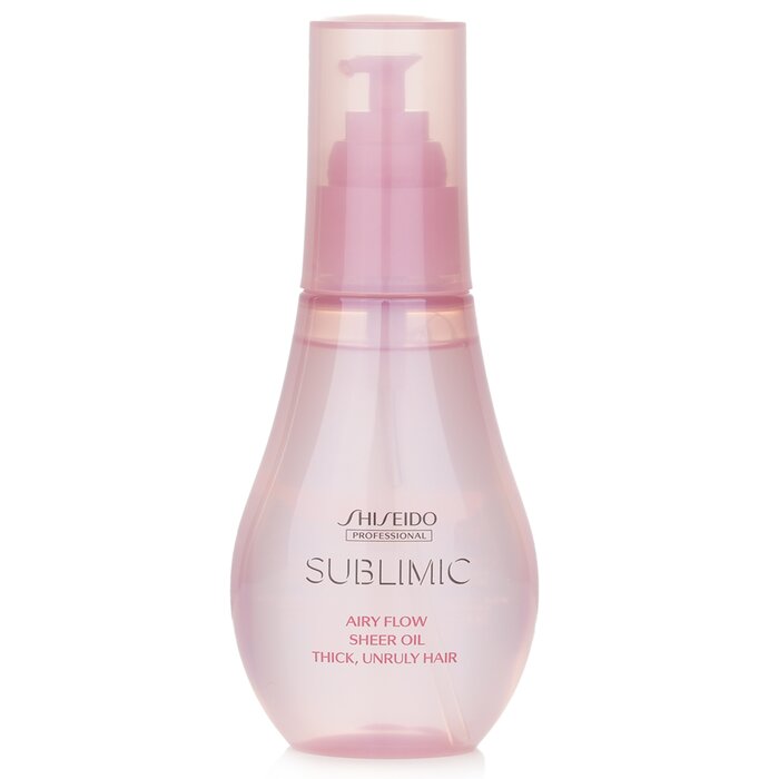 Shiseido Sublimic Airy Flow Sheer Oil (Thick, Unruly Hair) 100mlProduct Thumbnail