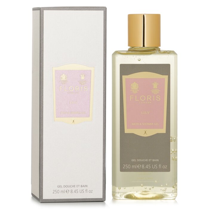 Floris Lily Bath & Shower Gel 250ml/8.45ozProduct Thumbnail