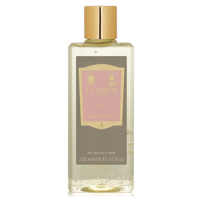 Floris Lily Bath & Shower Gel 250ml/8.45ozProduct Thumbnail