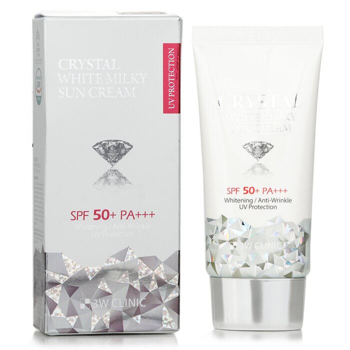 3W Clinic Crystal White Milky Sun Cream SPF 50+/PA+++ 50mlProduct Thumbnail