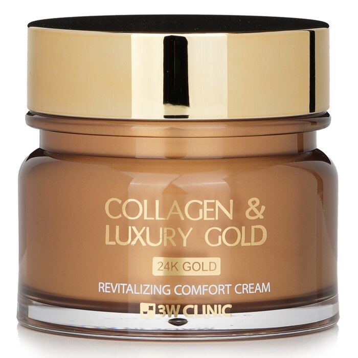 3W Clinic Collagen & Luxury Gold Revitalizing Comfort Gold Cream 100ml/3.53ozProduct Thumbnail
