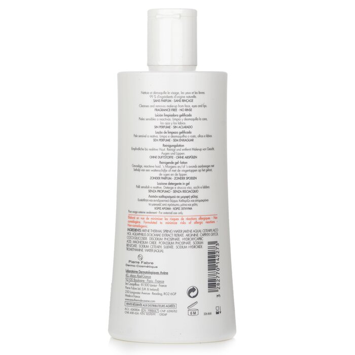Avene Tolerance Extremely Gentle Cleanser 400ml/13.5ozProduct Thumbnail