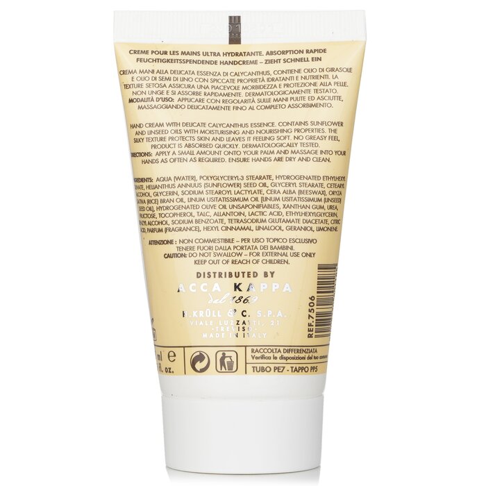 Acca Kappa Calycanthus Hand Cream 75ml/2.5ozProduct Thumbnail
