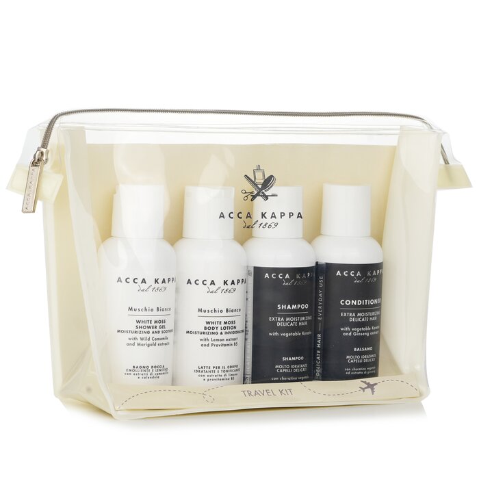Acca Kappa White Moss Body Care Travel Kit 4pcsProduct Thumbnail