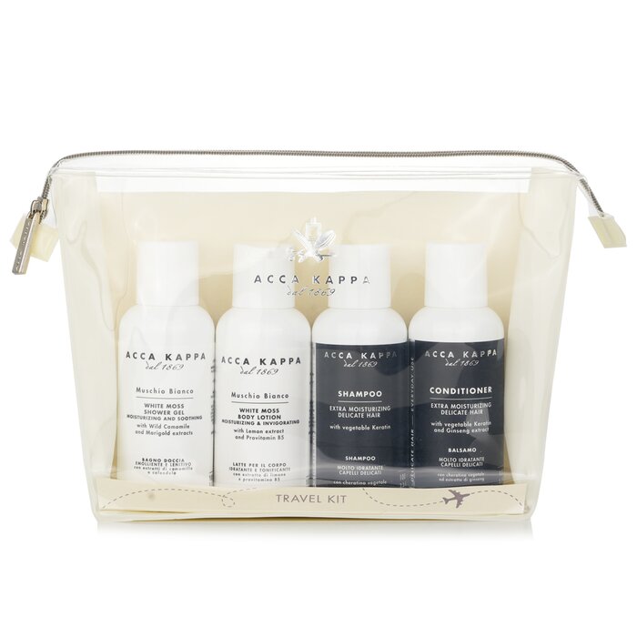 Acca Kappa White Moss Body Care Travel Kit 4pcsProduct Thumbnail